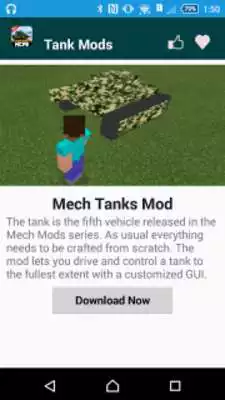 Play Tank mod for mcpe as an online game Tank mod for mcpe with UptoPlay