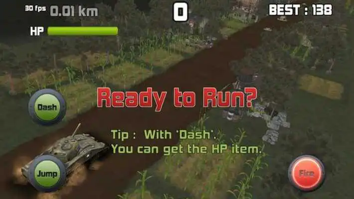 Play Tank Run M4 3D