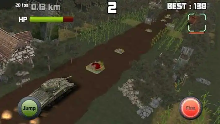 Play Tank Run M4 3D