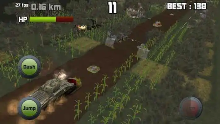 Play Tank Run M4 3D