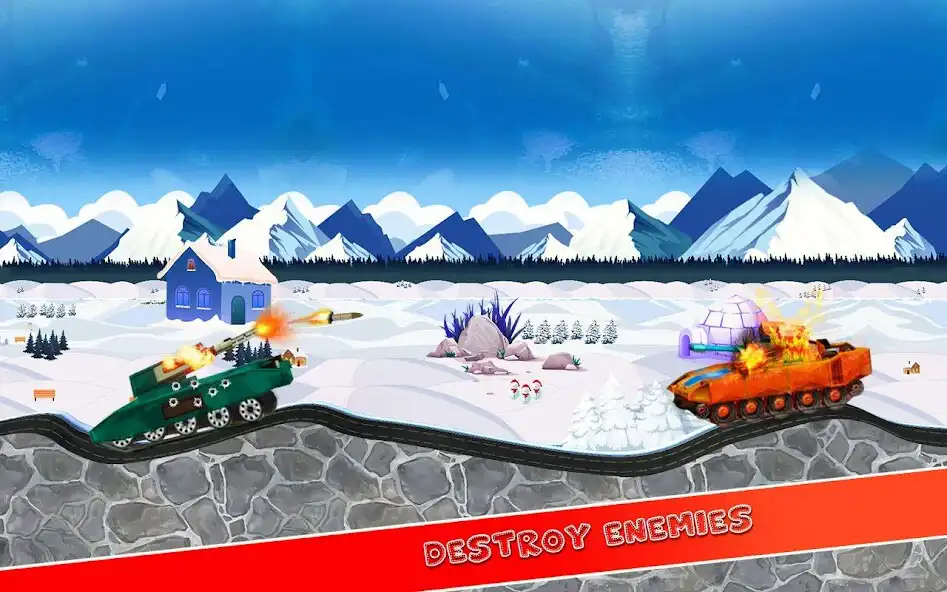 Play Tanks Fight : Armoured Warfare as an online game Tanks Fight : Armoured Warfare with UptoPlay