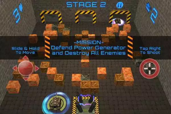 Play Tank War 3D as an online game Tank War 3D with UptoPlay