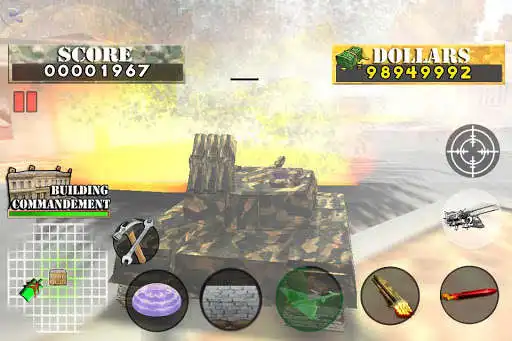 Play Tank War Defender 2 as an online game Tank War Defender 2 with UptoPlay