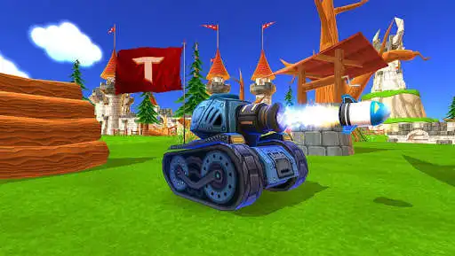 Play Tanky, Capture The Flag!  and enjoy Tanky, Capture The Flag! with UptoPlay