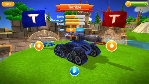 Play Tanky, Capture The Flag! as an online game Tanky, Capture The Flag! with UptoPlay