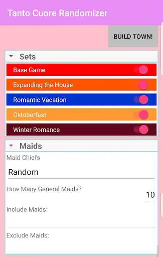Play Tanto Cuore Randomizer  and enjoy Tanto Cuore Randomizer with UptoPlay