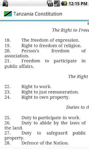 Play Tanzania Constitution  and enjoy Tanzania Constitution with UptoPlay