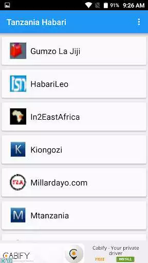 Play TANZANIA NEWS