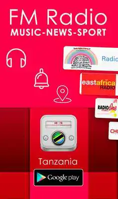 Play Tanzania Radios Free AM FM