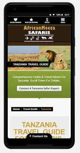 Play Tanzania Travel Safari Guide
