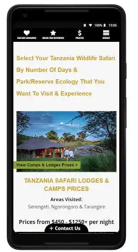 Play Tanzania Travel Safari Guide