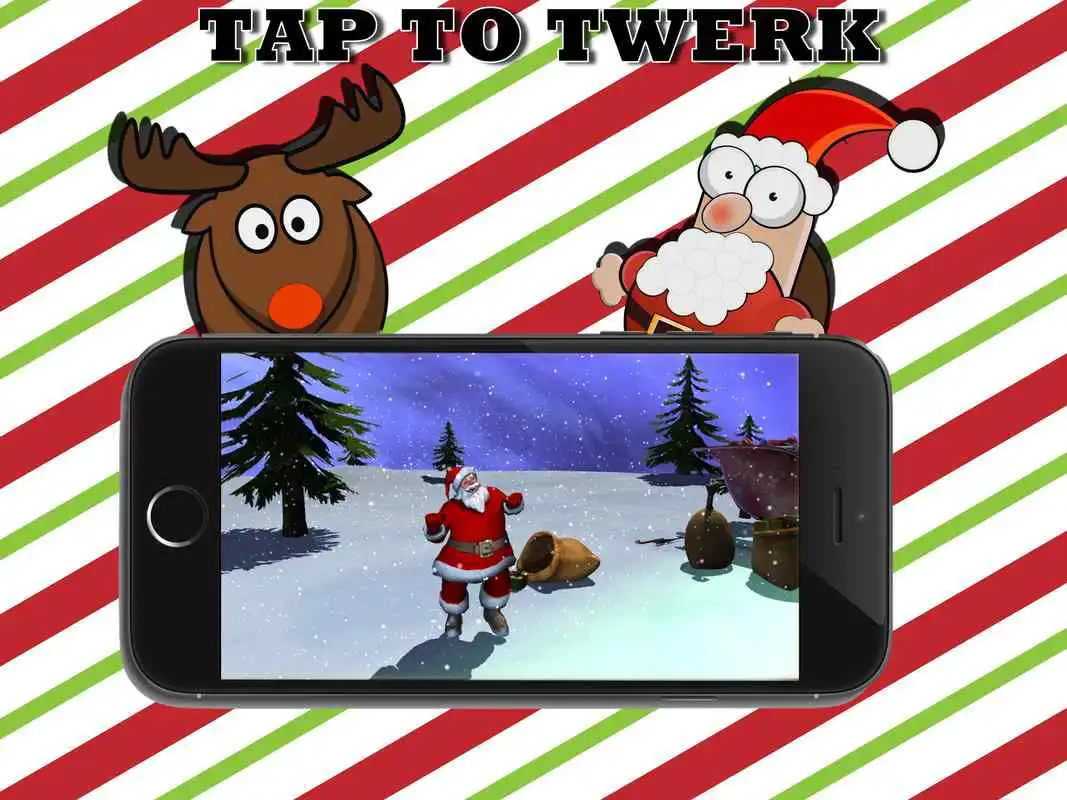 Play Tap 2 Twerk: Santas Twerkshop