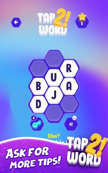 Play Tap 2 Word as an online game Tap 2 Word with UptoPlay