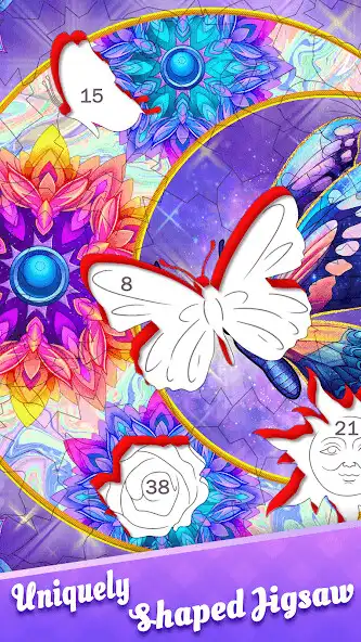 Play Tap Color Jigsaw as an online game Tap Color Jigsaw with UptoPlay