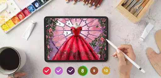 Play Tap Color Pro: Color By Number  and enjoy Tap Color Pro: Color By Number with UptoPlay