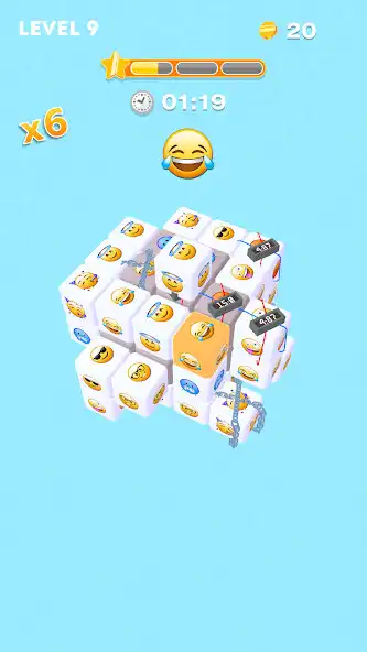 Play Tap Cube 3D as an online game Tap Cube 3D with UptoPlay