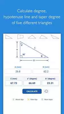 Play Taper  Triangle Degree Calculator - AngleCal