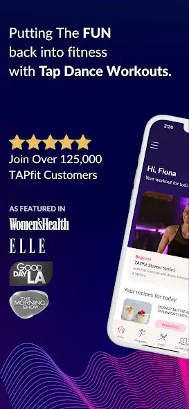 Play TAPfit: Dance Fitness Recipes  and enjoy TAPfit: Dance Fitness Recipes with UptoPlay