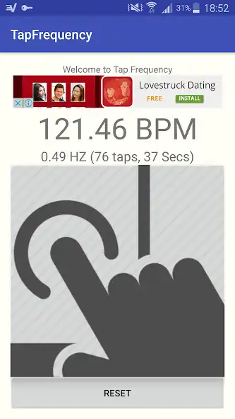 Play Tap Frequency BPM  and enjoy Tap Frequency BPM with UptoPlay
