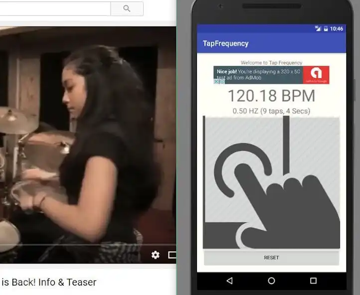 Play Tap Frequency BPM as an online game Tap Frequency BPM with UptoPlay