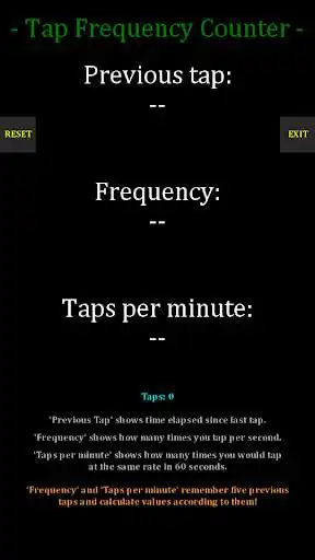 Play Tap Frequency Counter  and enjoy Tap Frequency Counter with UptoPlay