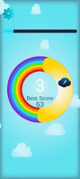 Play Tap it on time Rainbow as an online game Tap it on time Rainbow with UptoPlay
