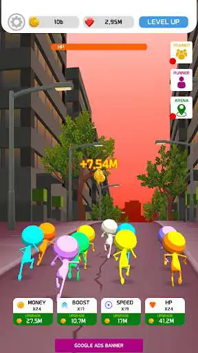 Play Tap Marathon as an online game Tap Marathon with UptoPlay