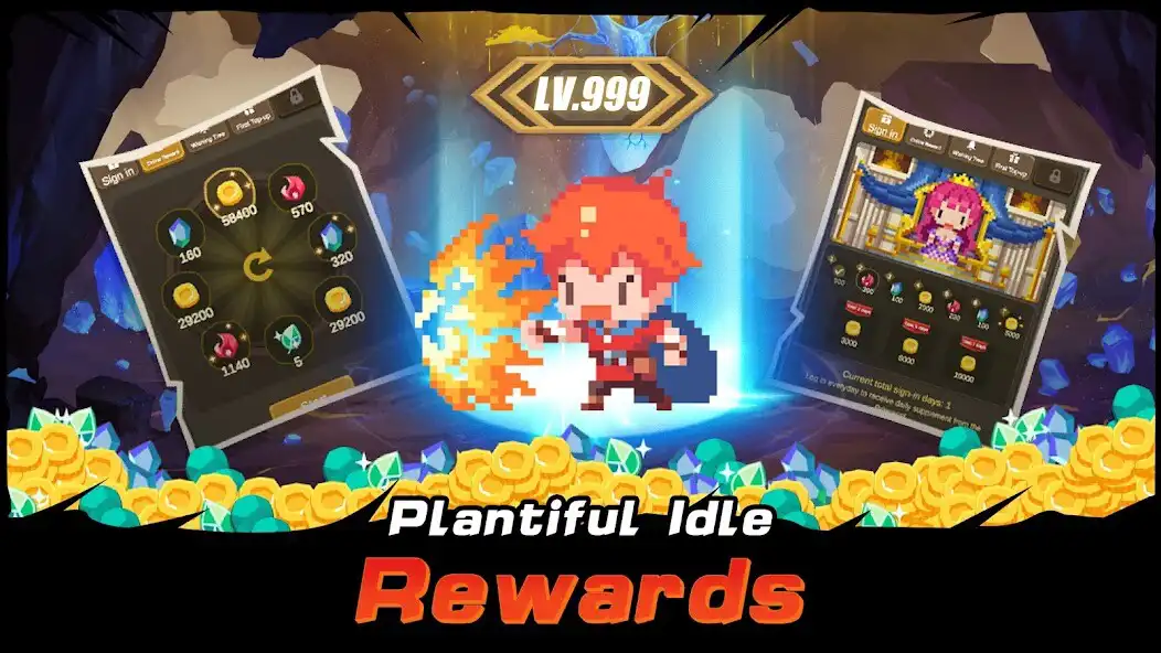 Play Tap Monster:Idle Adventure RPG as an online game Tap Monster:Idle Adventure RPG with UptoPlay