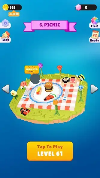 Play Tap Out 3D: Puzzle Game as an online game Tap Out 3D: Puzzle Game with UptoPlay
