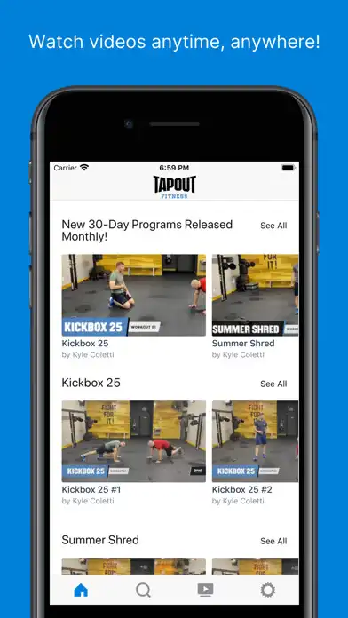 Play Tapout Fitness TV  and enjoy Tapout Fitness TV with UptoPlay