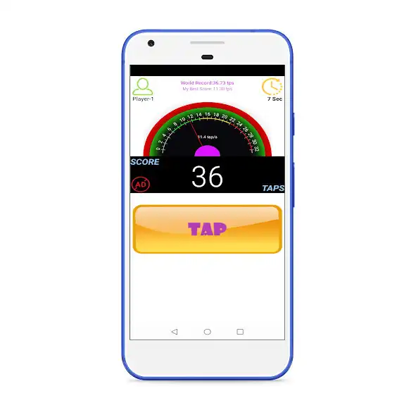 Play Tap Per Second as an online game Tap Per Second with UptoPlay