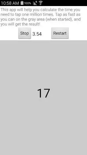 Play Tapping Calculator as an online game Tapping Calculator with UptoPlay