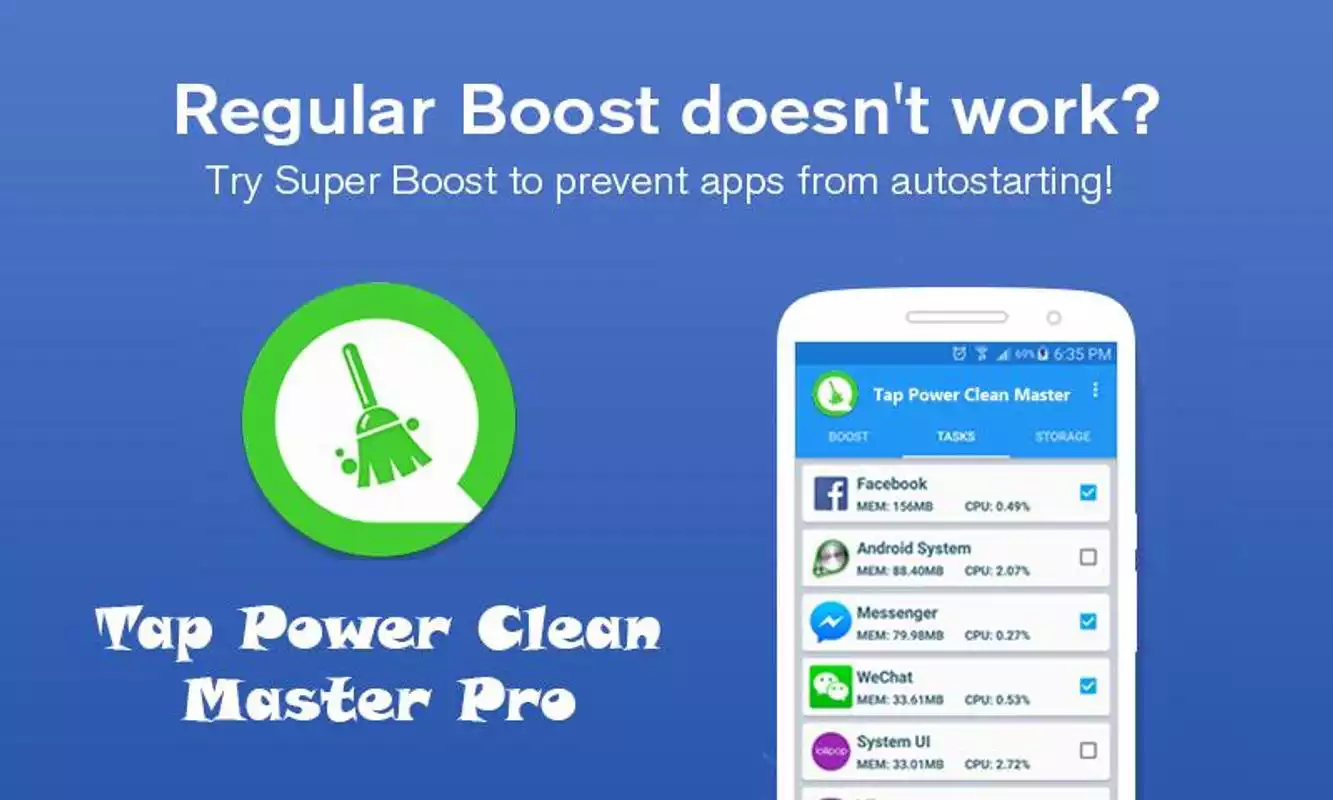 Play Tap Power Clean Master Pro