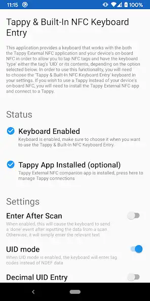 Play Tappy  Built-In NFC Keyboard Entry  and enjoy Tappy  Built-In NFC Keyboard Entry with UptoPlay