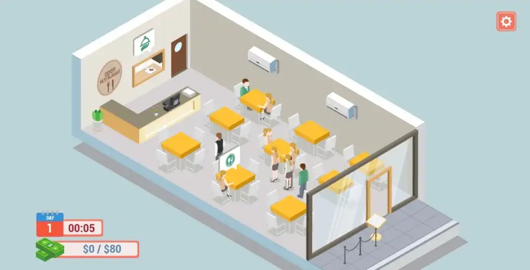 Play Tap Restaurant as an online game Tap Restaurant with UptoPlay