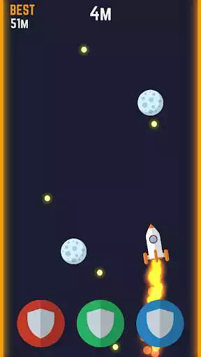 Play Tap Rocket Shield as an online game Tap Rocket Shield with UptoPlay