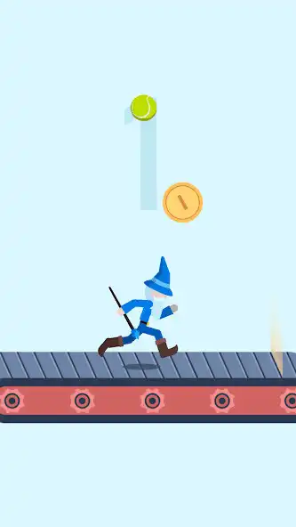 Play Tap Run: Falling Balls Runaway as an online game Tap Run: Falling Balls Runaway with UptoPlay