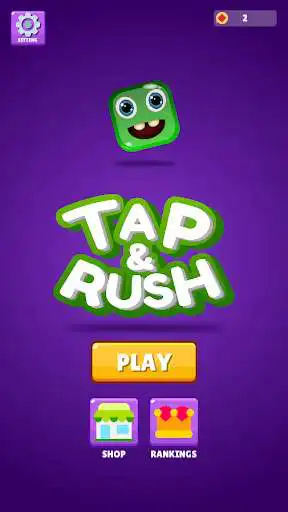 Play Tap & Rush : Endless Runner  and enjoy Tap & Rush : Endless Runner with UptoPlay