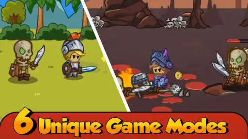 Play Tap Spartania Titans: Epic Heroes & Mini Warriors as an online game Tap Spartania Titans: Epic Heroes & Mini Warriors with UptoPlay