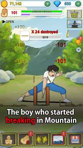 Play Tap Tap Breaking as an online game Tap Tap Breaking with UptoPlay