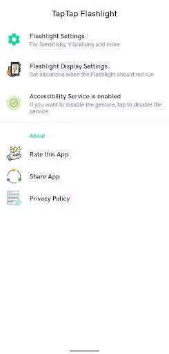 Play TapTap Flashlight - Android 11 Gesture  and enjoy TapTap Flashlight - Android 11 Gesture with UptoPlay