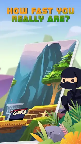 Play Tap Tap Ninja: 2D Runner as an online game Tap Tap Ninja: 2D Runner with UptoPlay
