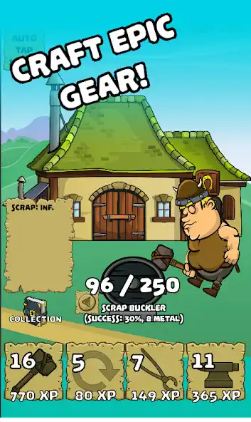 Play Tap Team Troika: A Viking Clicker as an online game Tap Team Troika: A Viking Clicker with UptoPlay