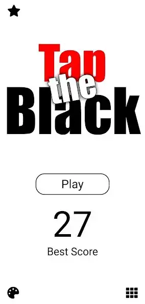 Play Tap the Black  and enjoy Tap the Black with UptoPlay