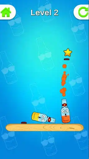 Play Tap the bottle - Bottle pop as an online game Tap the bottle - Bottle pop with UptoPlay