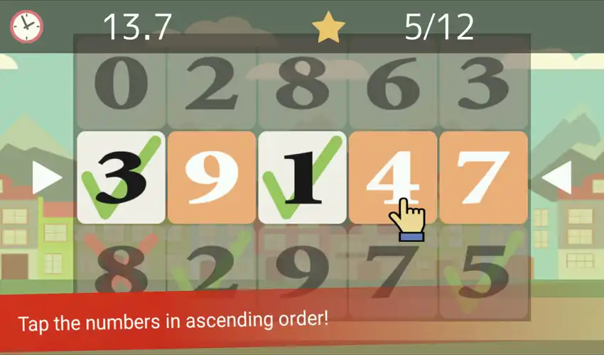 Play Tap the Numbers (Calculation)  and enjoy Tap the Numbers (Calculation) with UptoPlay
