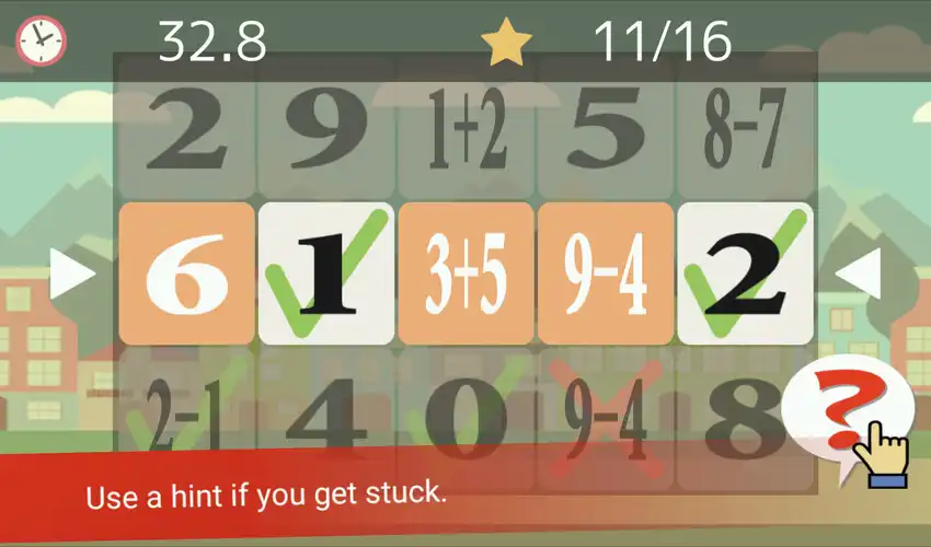 Play Tap the Numbers (Calculation) as an online game Tap the Numbers (Calculation) with UptoPlay
