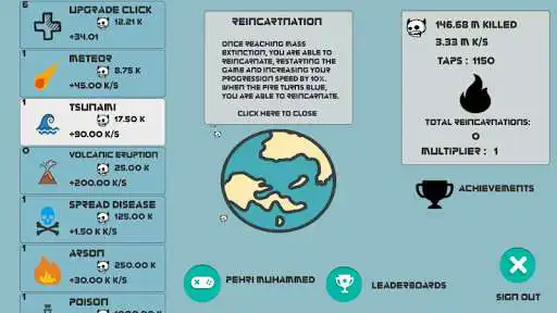 Play Tap To Extinction