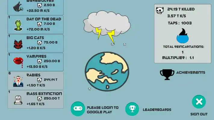 Play Tap To Extinction