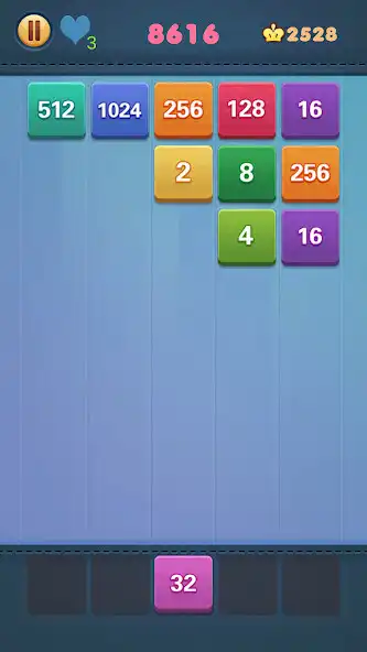 Play TaptoPlay Shoot2048 as an online game TaptoPlay Shoot2048 with UptoPlay
